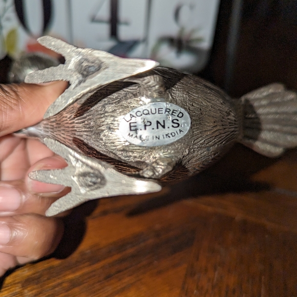 Vintage Lacquered bird set - Picture 1 of 2